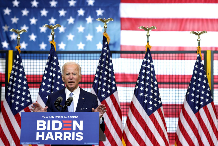 Image: Presidential Candidate Joe Biden Holds Campaign Event In Pittsburgh