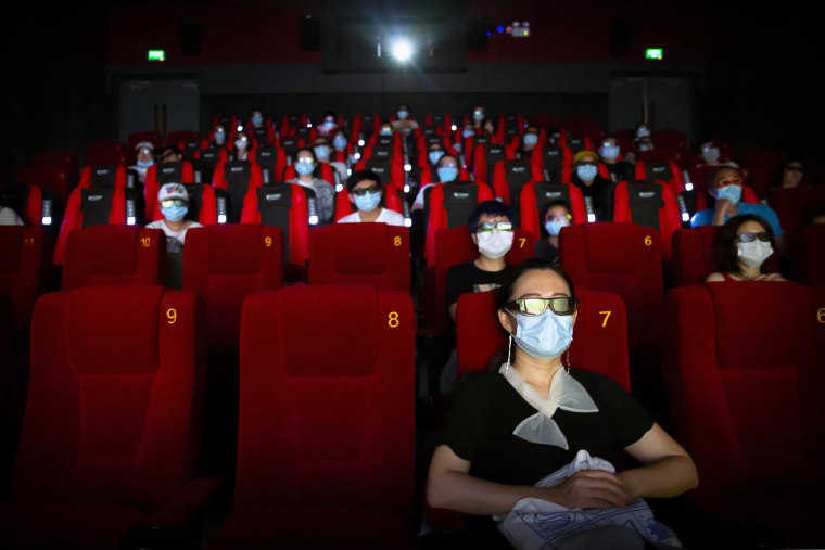 Image: Beijing movie theater