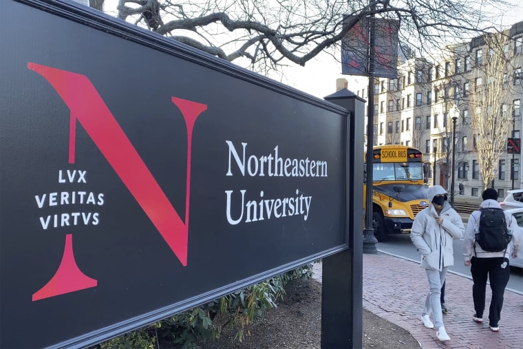 Image:  Northeastern University campus