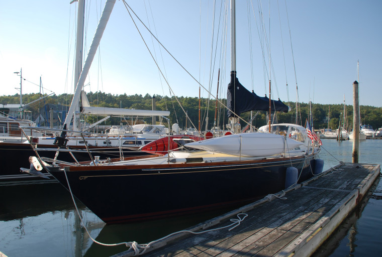 The Megan Jaye, which Lennon helped sail to Bermuda.