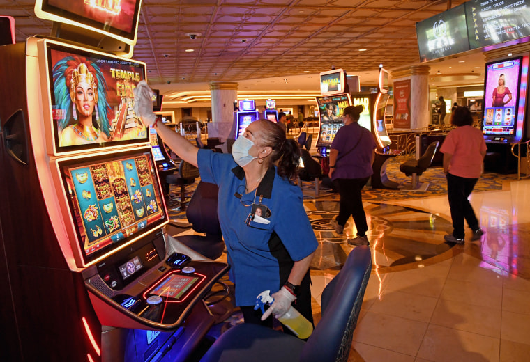 Nevada Casinos Reopen For Business After Closure For Coronavirus Pandemic