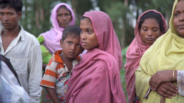 Image: Rohingya refugees, 2017