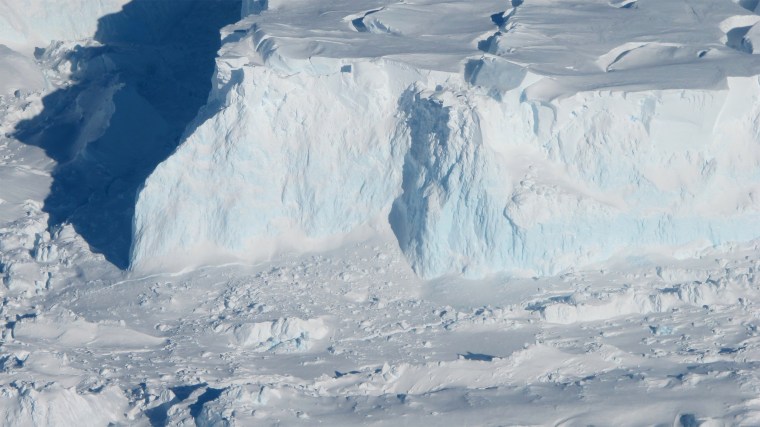 Image: The melt rate of West Antarctica's Thwaites Glacier is an important concern, because this glacier alone is currently responsible for about 1 percent of global sea level rise.