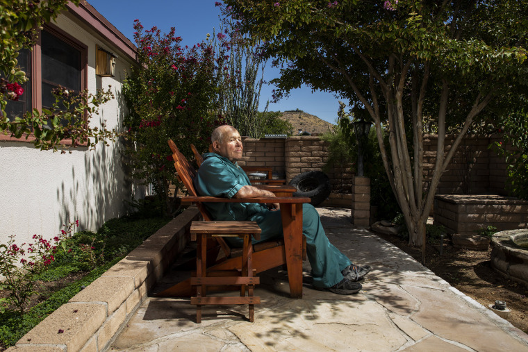 Image: Eddie Pattillo, 81, at his home in Kingman, Ariz.