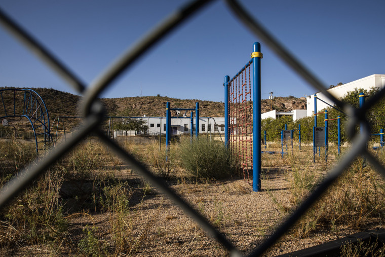 Image: The playground at Palo Christi Elementary School