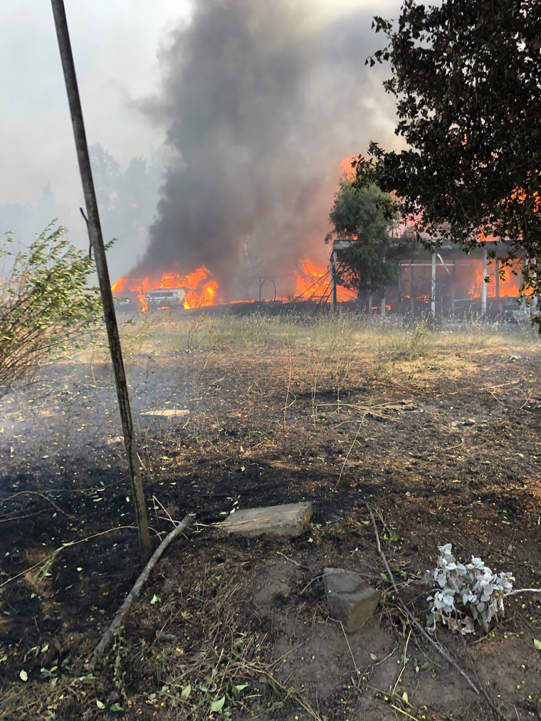 Image: Malden Washington wildfire