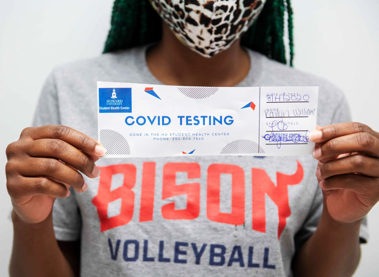 Howard University COVID testing