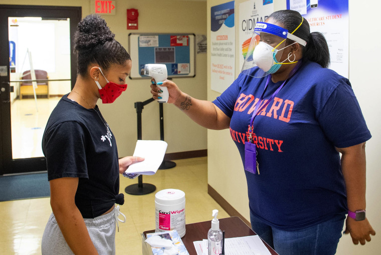Fred Lowery of Thermo Fisher said the company had been considering how to help "Black colleges and university students get back on campus safely as we battle the pandemic.”