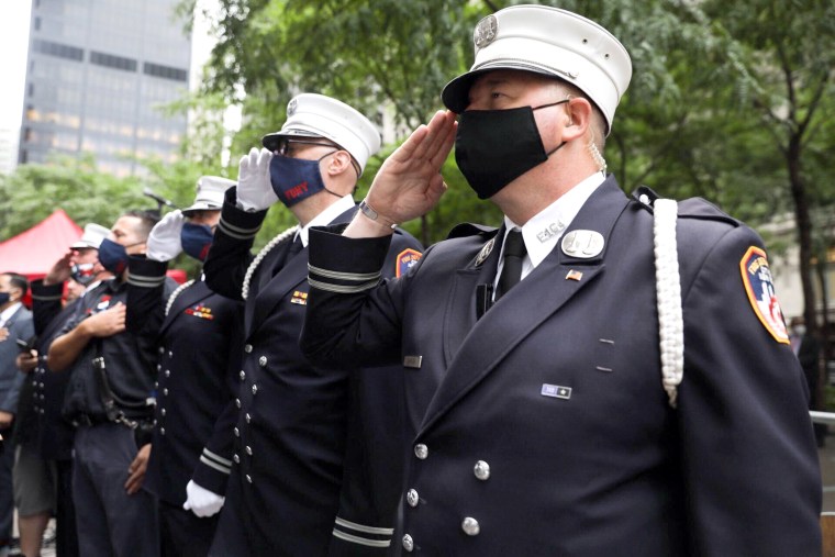 Image: Sept 11 Ceremony Zuccotti Park