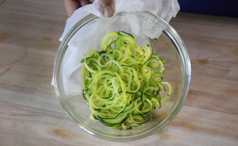 Yes, you can cook zucchini noodles in the microwave.