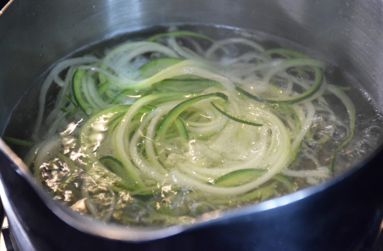 Blanching is probably not the best way to go.