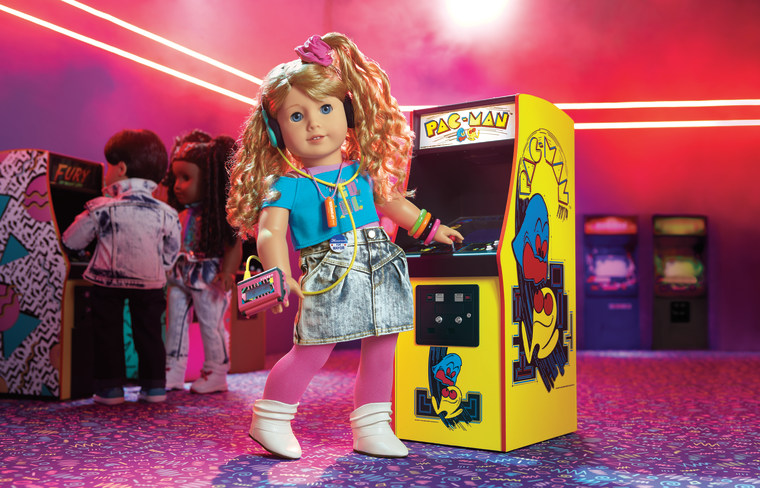 American Girl's latest doll, Courtney, is 1980s-themed and has a variety of nostalgic outfits and accessories.