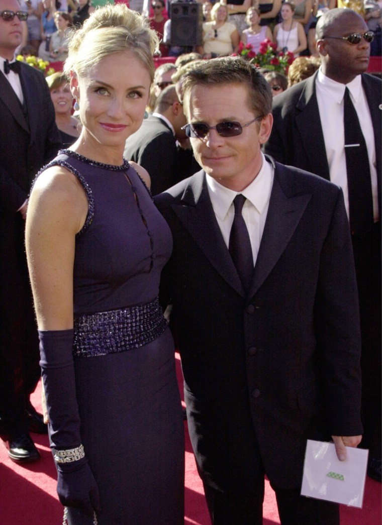 Michael J. Fox and wife Tracy Pollan