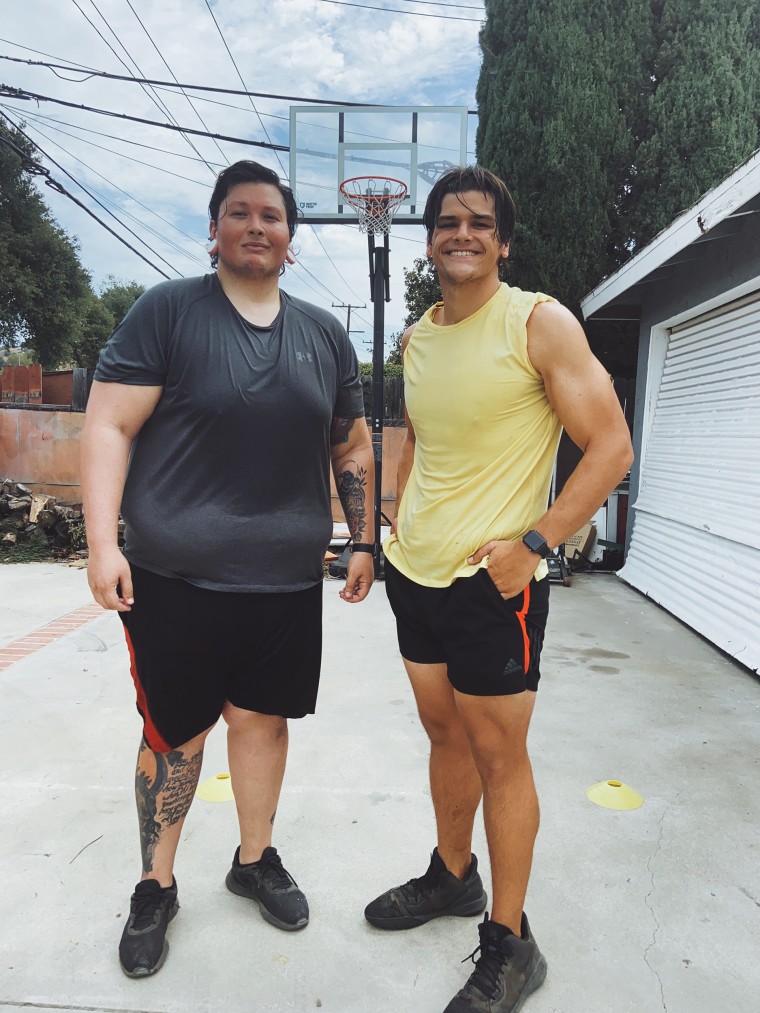 After losing 170 pounds, Christopher Huerta regained about 50 pounds. But he recently refocused on healthy eating habits and lost that weight. 