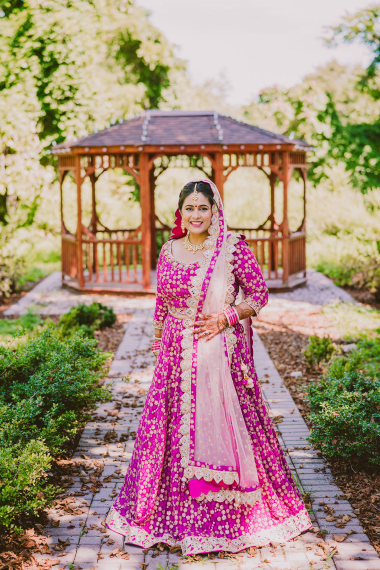 Bridal portrait of Rupam.