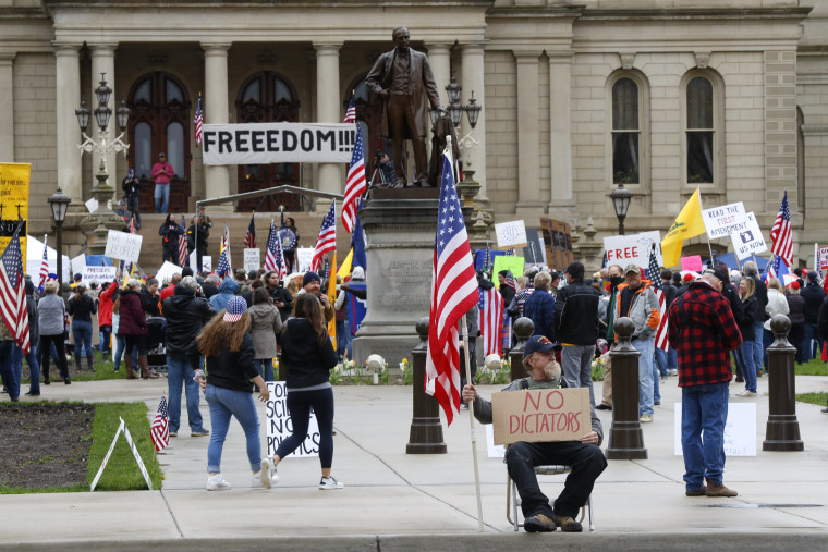 Image: Michigan Protests