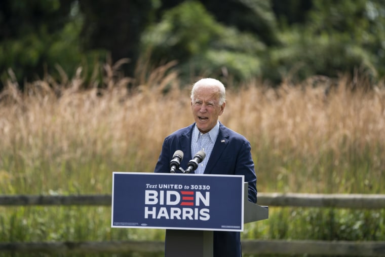Image: Presidential Candidate Joe Biden Campaigns In Wilmington, Delaware