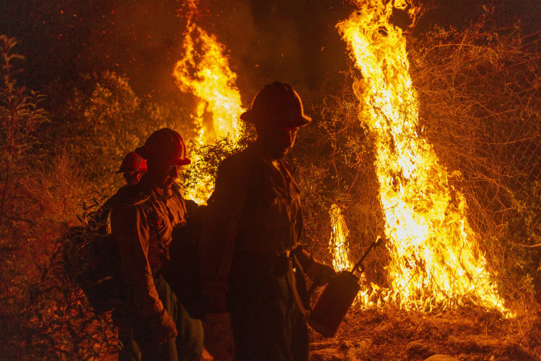 Image: Bobcat Fire Burns East Of Los Angeles