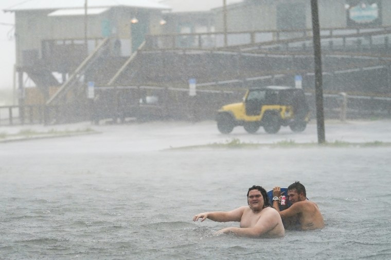 Image: Flooding in Pensacola Beach, Fla.