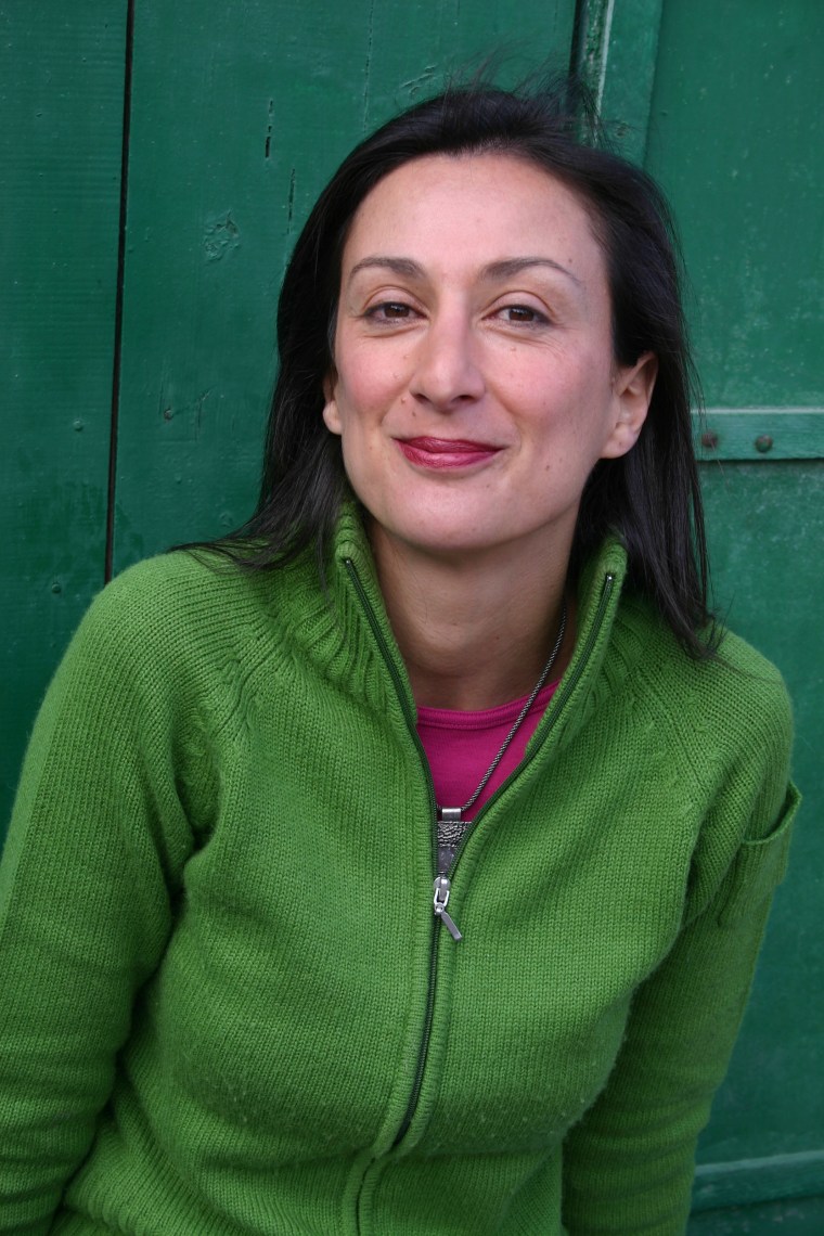 Image: Journalist Daphne Caruana Galizia.
