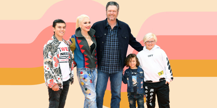 Gwen Stefani and her three sons have been having some family fun with boyfriend Blake Shelton at his Oklahoma ranch during quarantine.