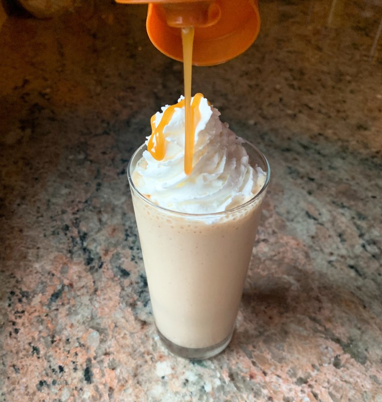 caramel frappuccino with frappe machine｜TikTok Search