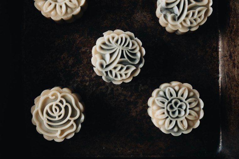 Maggie Zhu has been experimenting with different mooncake recipes in her home kitchen.