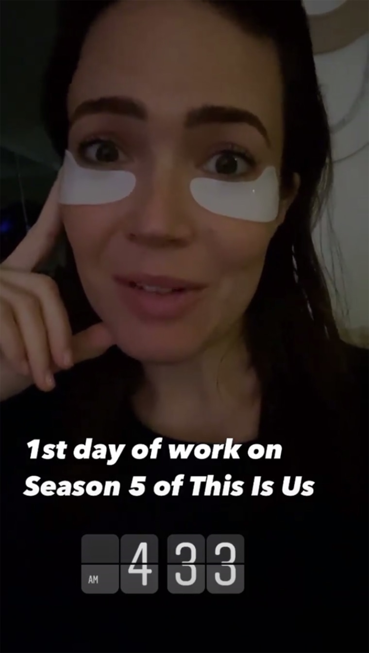 Mandy Moore shares look at 1st day of filming new 'This Is Us' Season