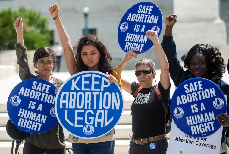 Hundreds rally in support of abortion rights in Indiana