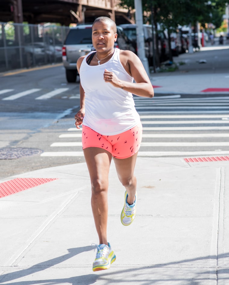 Alison Desir, an athlete advisor at Oiselle, founded Run 4 All Women in 2017 to prompt women to use running to foster change in their communities, and is currently a co-leader of Womxn Run The Vote, a virtual relay run raising money for Black Voters Matter.