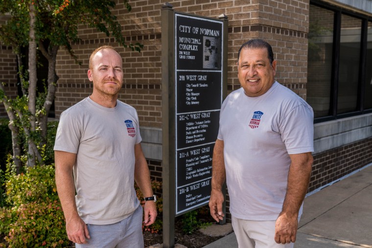 Image: Unite Norman co-founders Russell Smith and Sassan Moghadam.