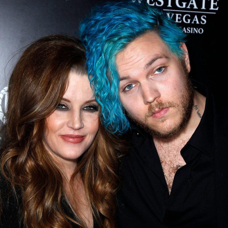 Benjamin Keough and Lisa Marie Presley