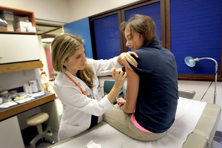 Image: HPV Vaccinations Back In Spotlight After Perry Joins Presidential Race