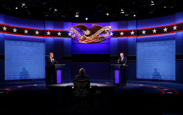 Image: Donald Trump and Joe Biden