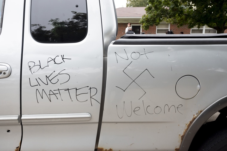 Image: Hate crime in Michigan