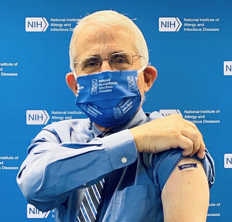 Dr. Anthony Fauci showing where he received a flu shot this year. In the 2019-2020 season, flu caused an estimated 38 million illnesses and 22,000 deaths, according to new CDC data. Flu vaccines prevented an estimated 7.5 million illnesses and 6,300 deaths.