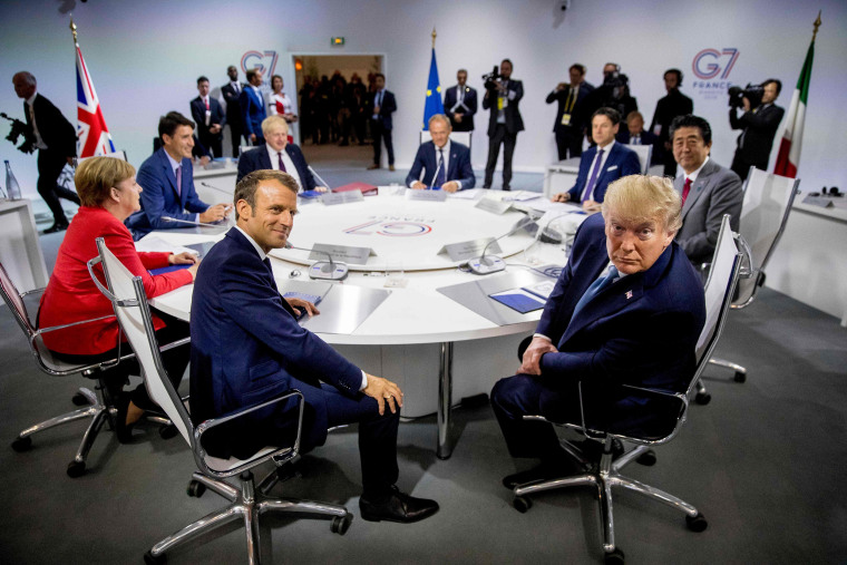 Image: G-7 leaders meet in France