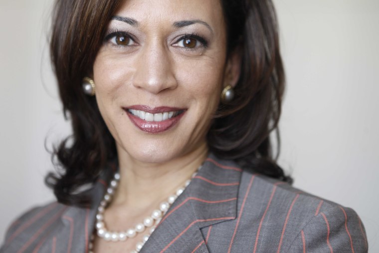 Kamala Harris, District Attorney for San Francisco, stands for a portrait in her Hall of Justice office on Tuesday April 28, 2009 in San Francisco, Calif.