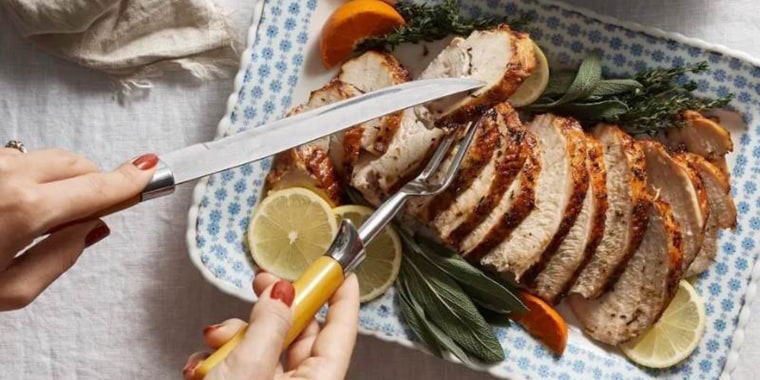 With Blue Apron's boneless turkey breast, there's no need to fight over who gets to carve the bird.