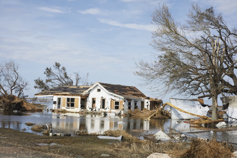Image: Hurricane Laura aftermath Lake Charles, Louisiana