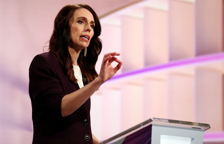 Image: FILE PHOTO: New Zealand Prime Minister Ardern participates in a debate in Auckland