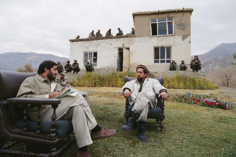 Image: Ahmad Shah Massoud and Abdullah Abdullah 