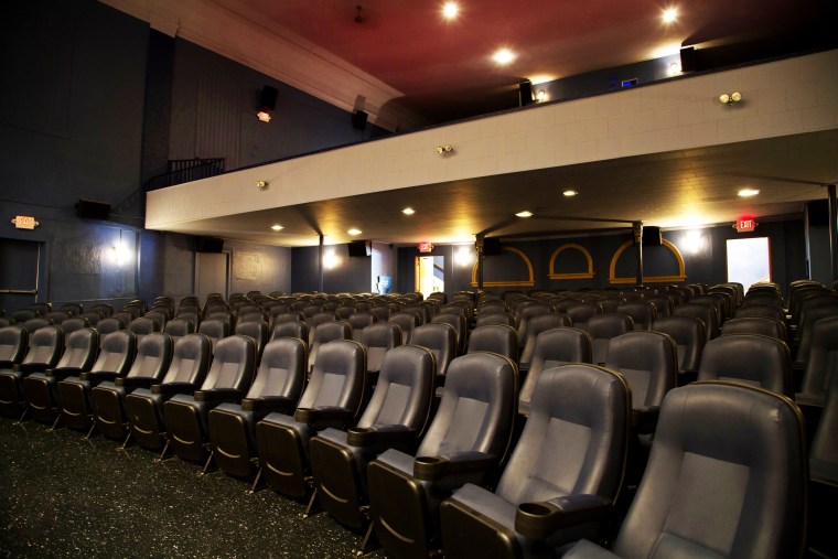 The State Theatre can normally seat around 300 people, but Covid-19 restrictions only allowed for half-capacity when the theater reopened in May.