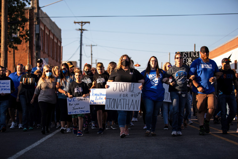 Image: Protest Held In Texas After Unarmed Black Man Is Killed By Police
