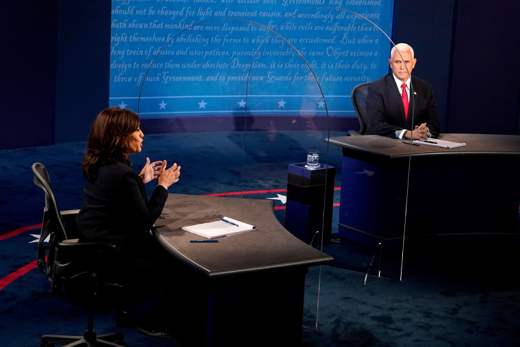 Image: U.S. 2020 vice presidential debate