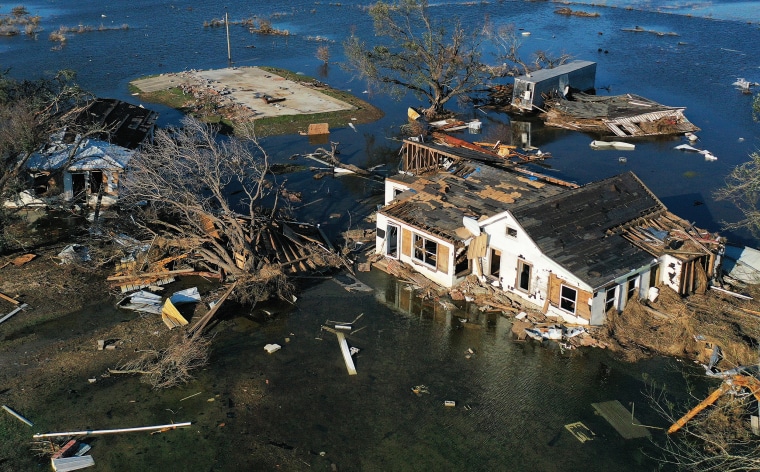 Image: Hurricane Delta Takes Aim At Louisiana's Gulf Coast