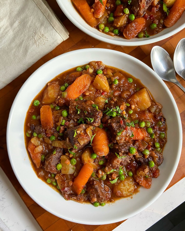 Garten mentioned on TODAY that she turns her beef stew leftovers into a pasta sauce for a second meal.