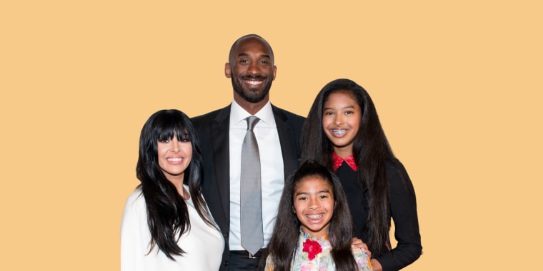 Vanessa Laine Bryant, Kobe Bryant, Gianna Maria-Onore Bryant, and Natalia Diamante Bryant