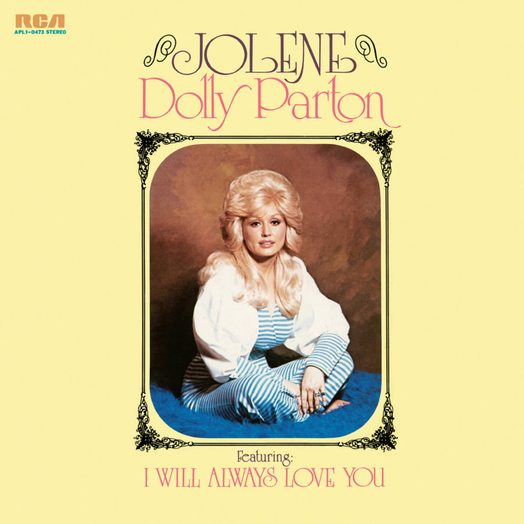 She sported a comfortable jumpsuit on the cover of "Jolene" in 1974. 