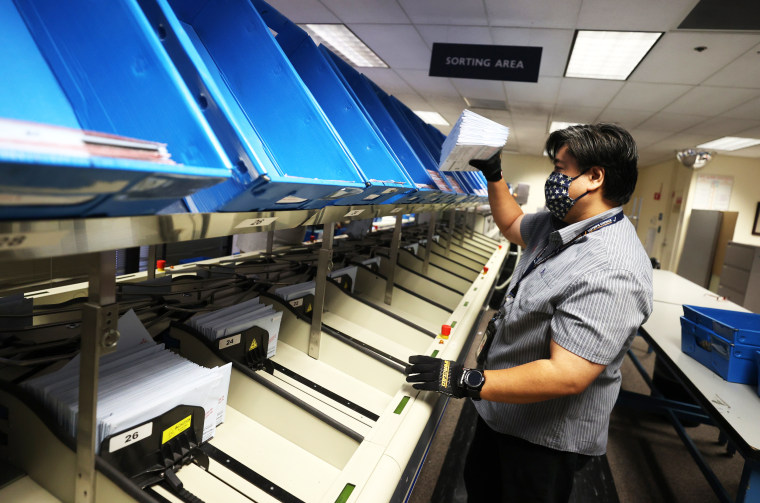 Image: Santa Clara County Demonstrates Its Voting Center Operations And Guidelines